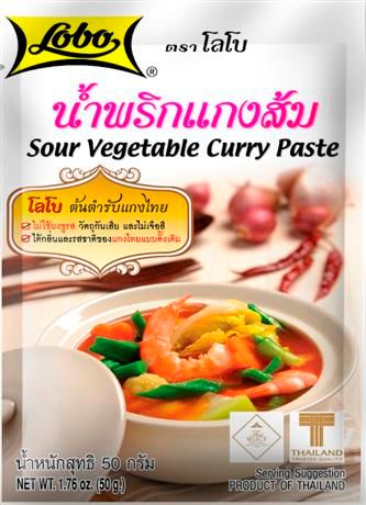 Sour Vegetable Curry Paste