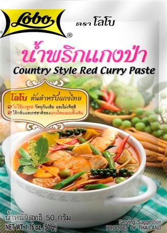 Country Style Red Curry Paste