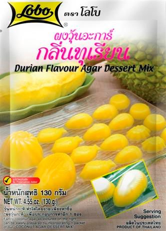 Durian Flavour Agar Dessert Mix