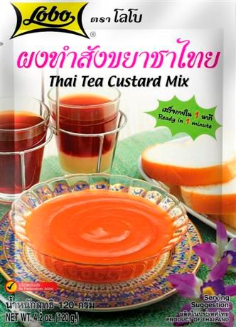 Thai Tea Custard Mix