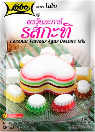 Coconut Flavour Agar Dessert Mix