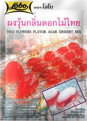 Thai Flowers Flavour Agar Dessert Mix