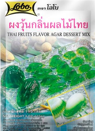 Thai Fruits Flavour Agar Dessert Mix