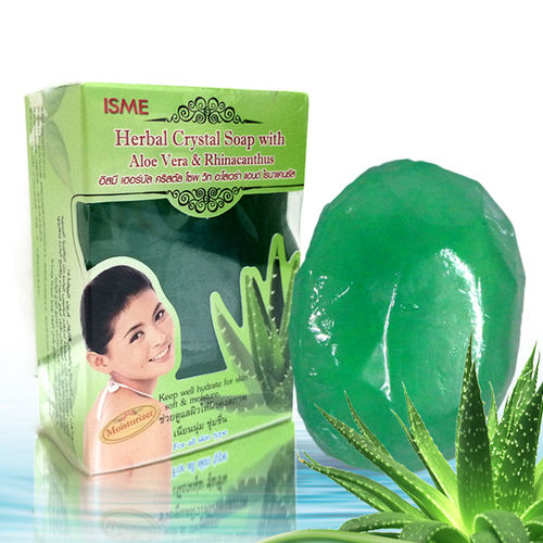 Aloe Vera & Rhinacanthus Protein Crystal Herbal Soap