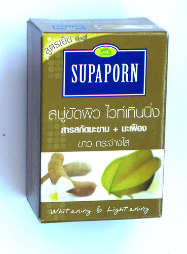 Supaporn Whitening Scrub Soap