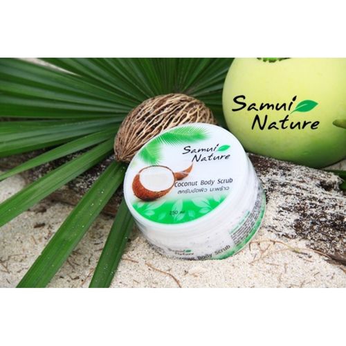 Coconut body scrub